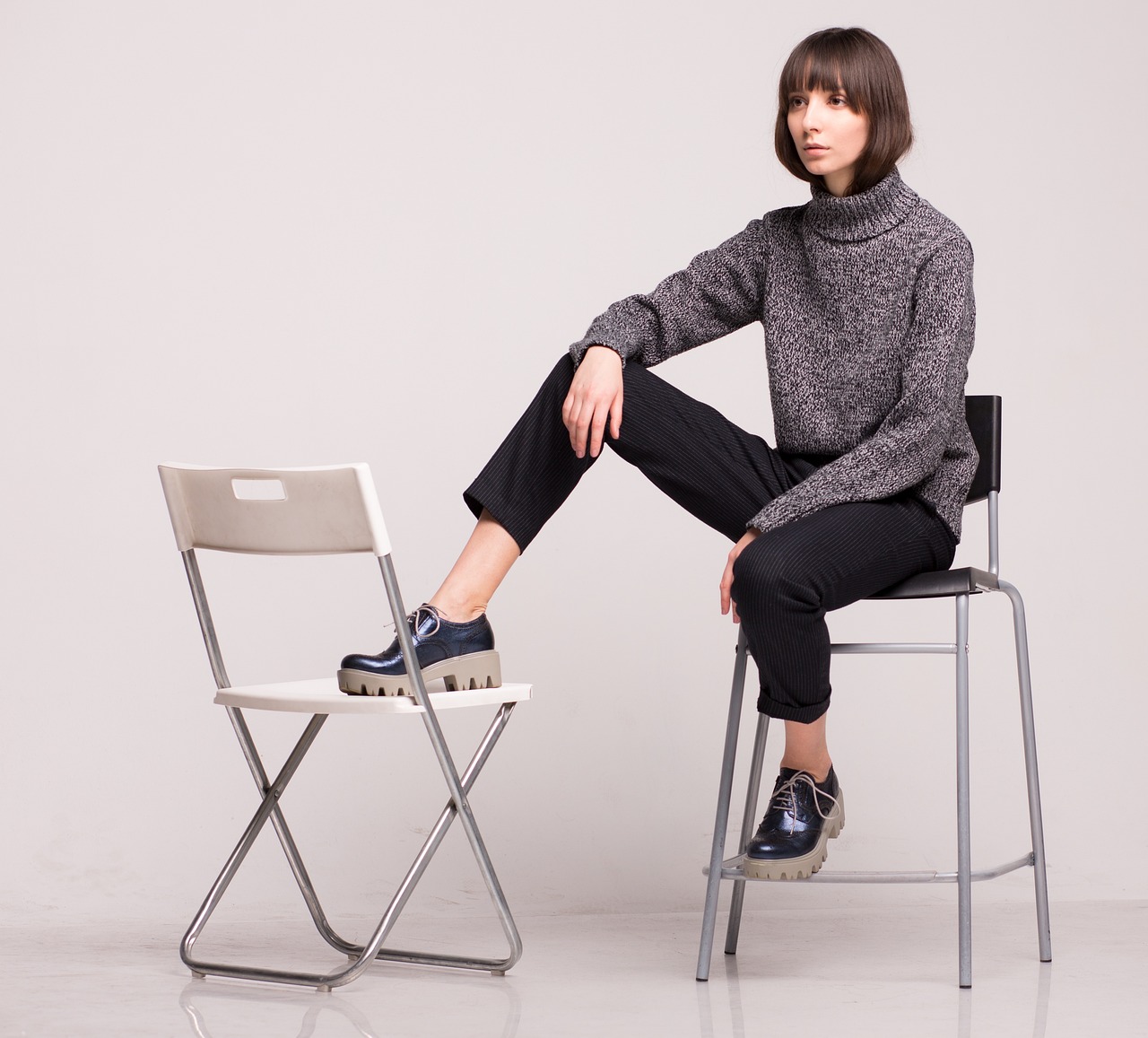 chair, stool, young